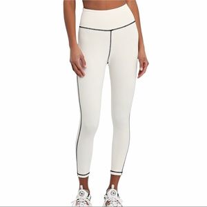 WeWoreWhat Off White Corset Leggings NWT